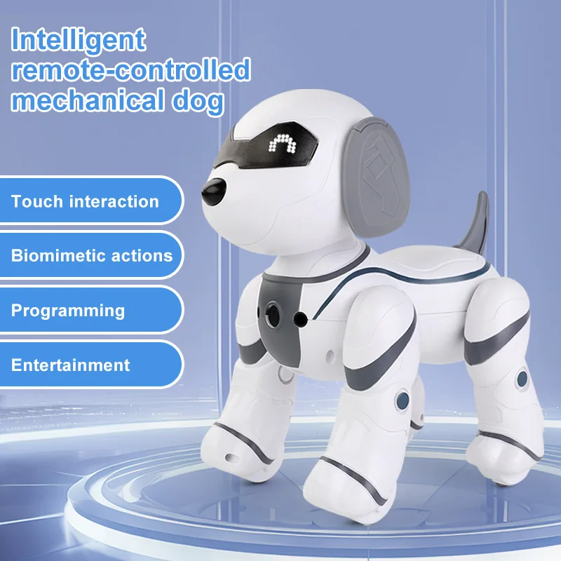 2024 Remote Control Robot Dog Programmable Smart Interactive Stunt Dog With Touch Function Singing Dancing Walking Smart Toys 2