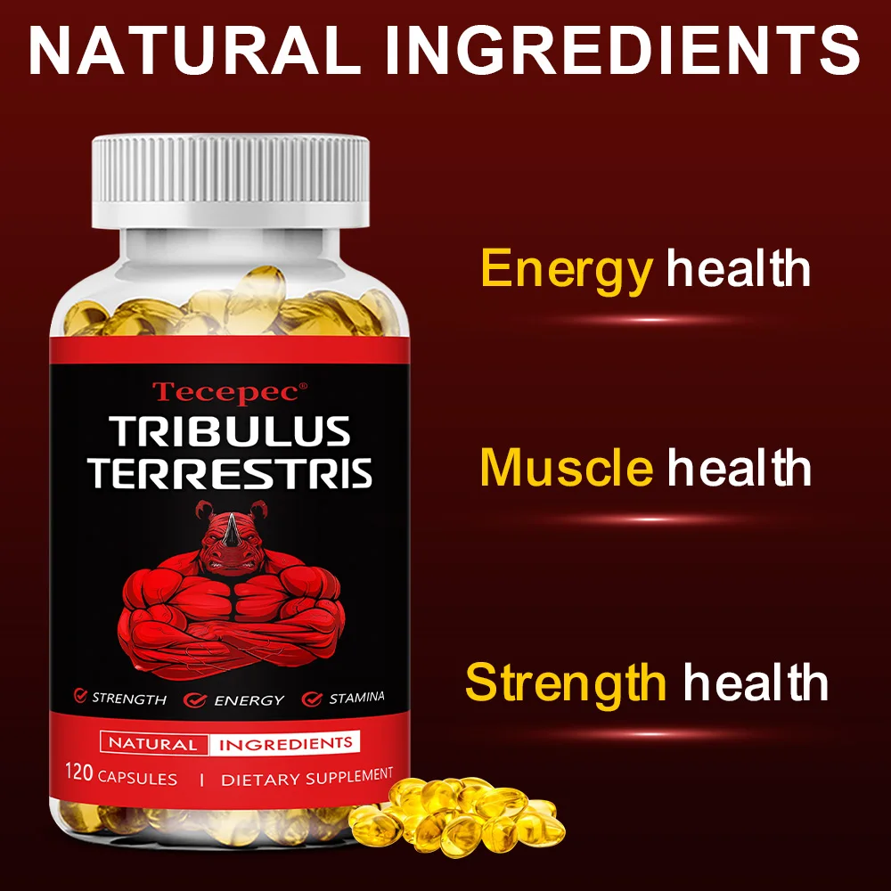 Tribulus Maca Extract Capsules For Men 6700 Mg Non-GMO
