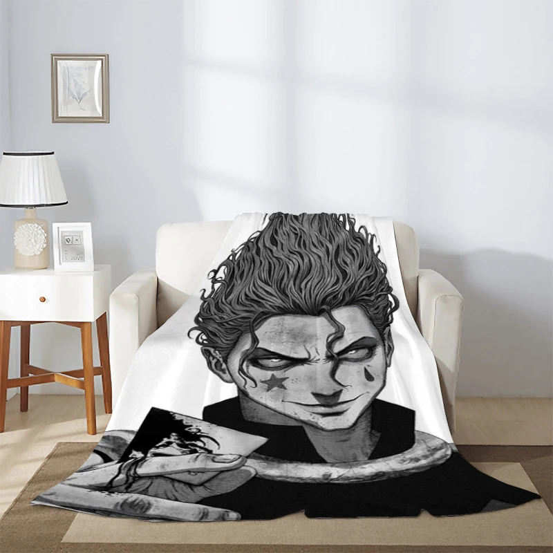 

Double Bed Blankets for Decorative Sofa HUNTER×HUNTER Fluffy Soft Blankets & Throws Summer Comforter Throw Blanket Furry Anime