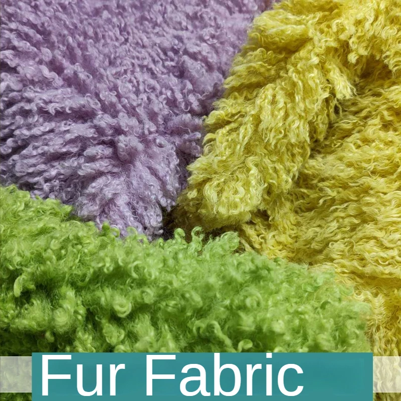 Puffy - Stretch Sherpa Fabric Faux Fur Fabric by the Yard - 13 Colors