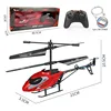 3.5 Pass Remote Control Airplane USB Charging Helicopter with LED Light Wireless RC Aircraft Birthday Toy Children Birthday Gift 5