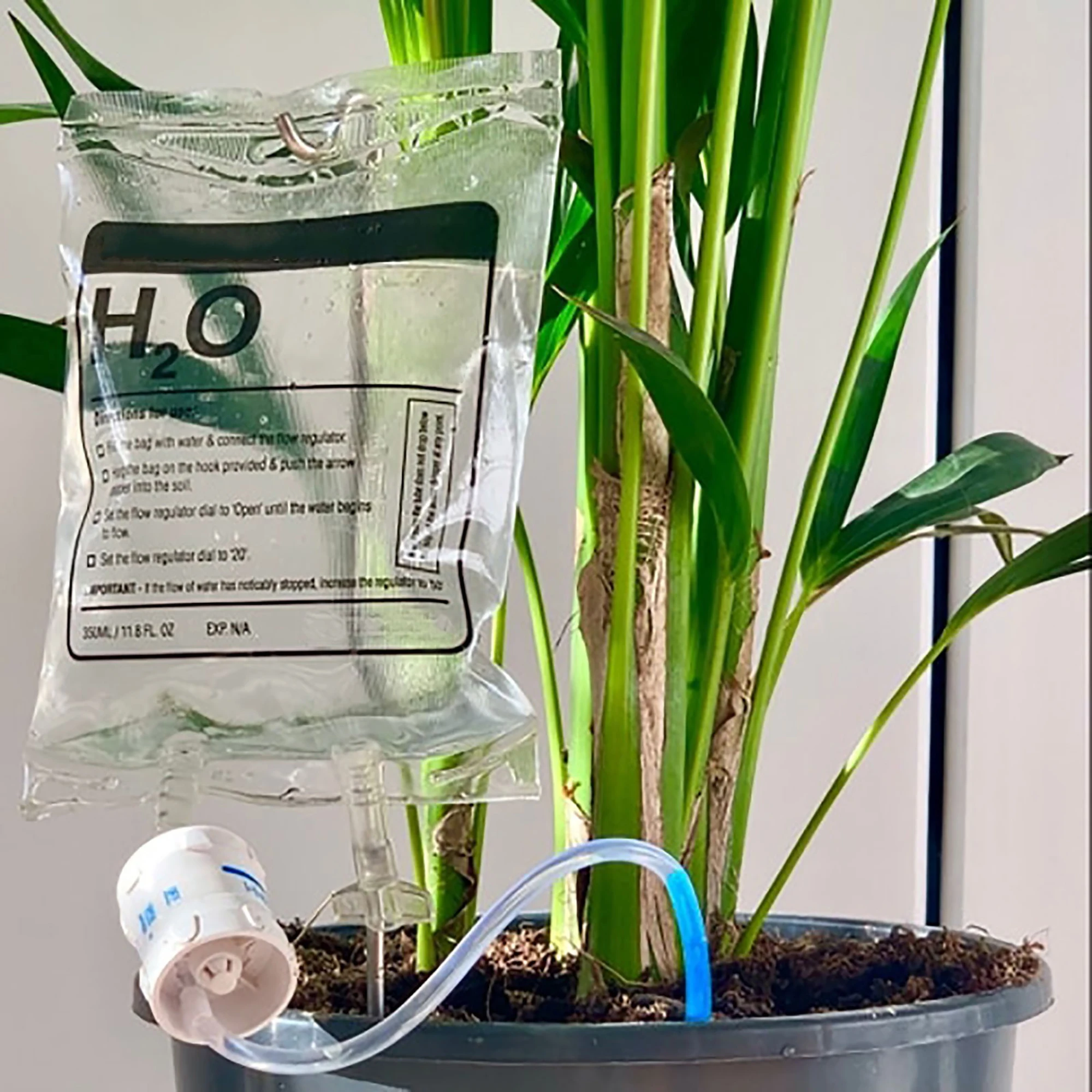 

Automatic Watering Dripper Infusion Bag Adjustable Plant Flower Water Household Adjustable Plant Flower Drip Irrigation 350ML