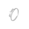 Amaxer Stainless Steel Letter Word Mom Rings for Women Girl Mother's Love Jewelry Birthday Gifts Wholesale 5