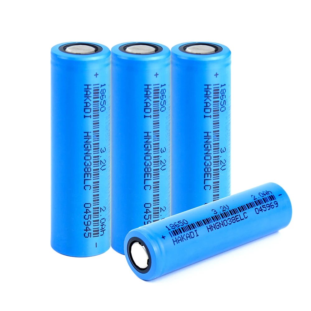 

Patozm 2000mah 18650 Lifepo4 3.2V Rechargeable Batteries Long Cycle Life For DIY Solar Light