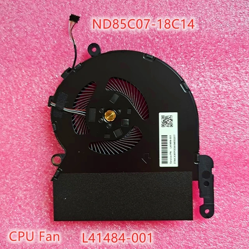 Original Novo Laptop Cpugpu Ventiladores de Refrigeração para hp Spectre X360 15-df Nd85c0718c13 Nd85c07-18c14 Tpn-q213 Ventilador L41485001 L41484-001 - Imagem 6