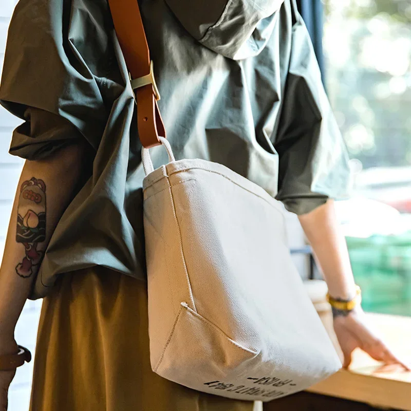 Canvas Tote Bags Vintage Unisex Crossbody Printed