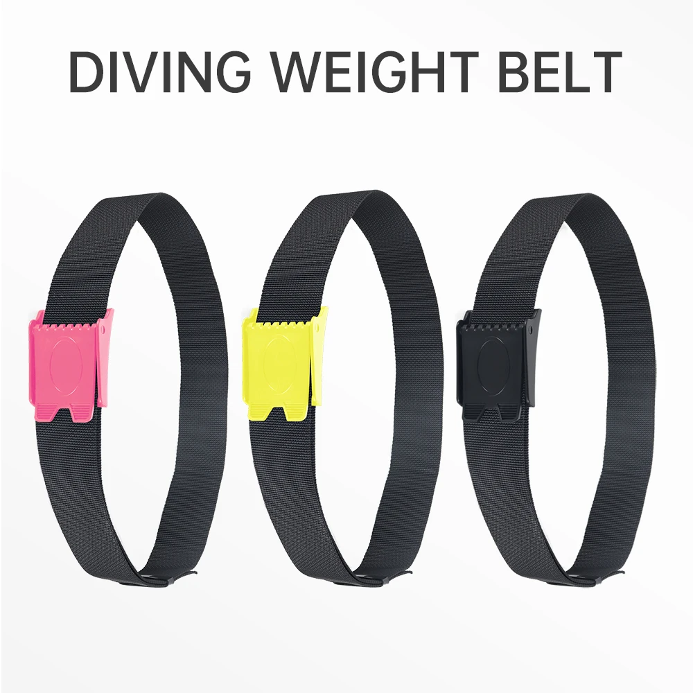 Diving Weight Belt with Quick-Release Buckle & Adjustable Strap - Heavy-Duty Scuba Accessories, Ergonomically Designed