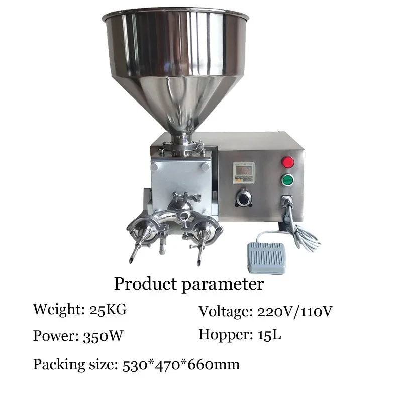 Electric Home Appliance Puff Cream Filling Injector Jam Cake Filler Machine Maker Donut Churro Stuffer Injecting Depositor - Image 3