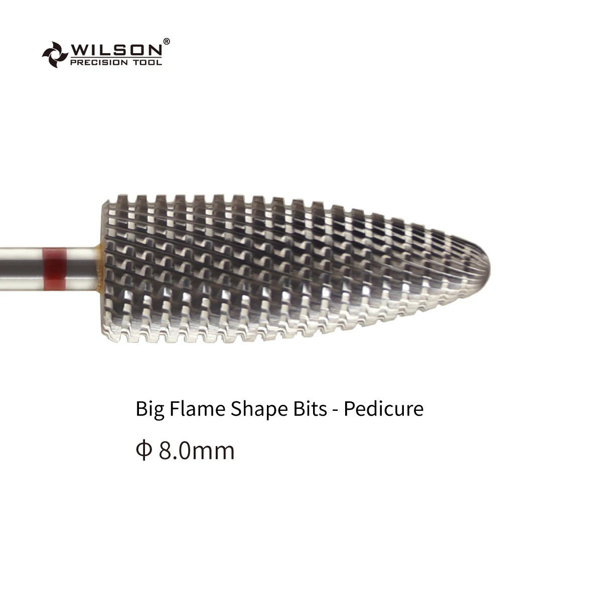 

WILSON Big Flame Shape Bits-Pedicure-Tools/Nails/Uñas Accesorios Y Herramientas/Nail Accessories