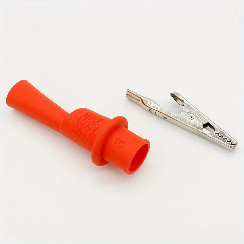 5/1 Pairs Alligator crocodile test clips clamps for multimeter test lead alligator clips electrical clamp testing probe meter