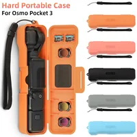 Case for DJI OSMO Pocket 3 PC Hard Portable Flip-open Protective Case With Lanyard for Pocket3 Camera Shell Accessories 1