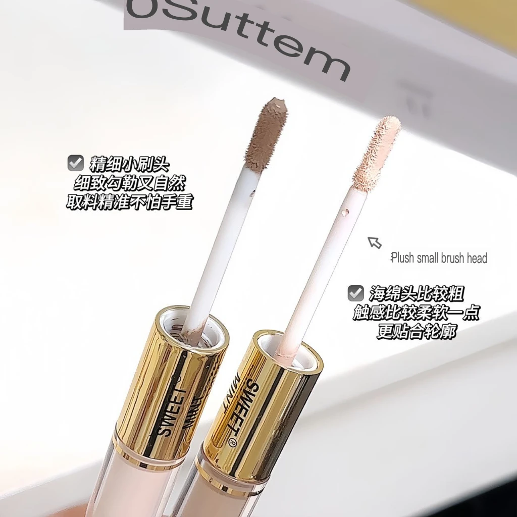 SWEET MINT Two-head Sculpting Light and Shade Solution Matte three-dimensional brightening nose Shadow two-head two-in-one