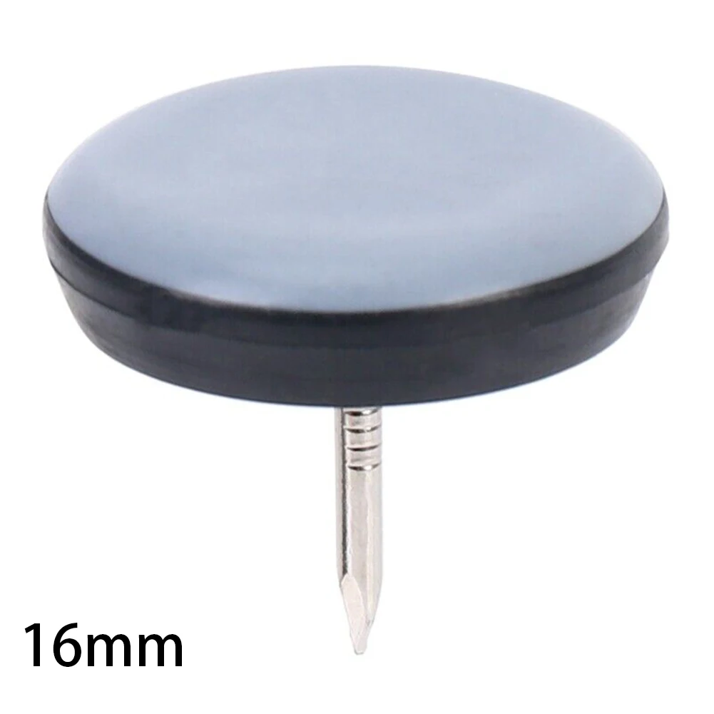 20Pcs Furniture Leg Sliders Pads With Nail Feet Furniture Moving Gliders Mover Floor Protector For Tables Sofas Recliners