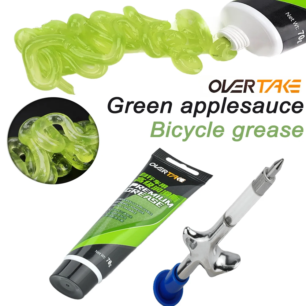 BicycleGreaseGreenApplesauseBearingGreaseHubBBLubricantsOilLubricantLubeLipid