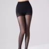 Collants noirs élastiques anti-accrocs pour femmes, 2 pièces, collants transparents en Nylon 20D, bonne élasticité, Medias