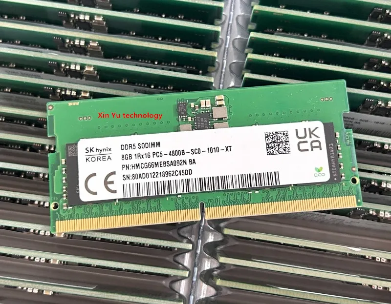 SK Hynix DDR5 8GB 1Rx16 4800B PC5 4800MHz SO-DIMM RAM Original