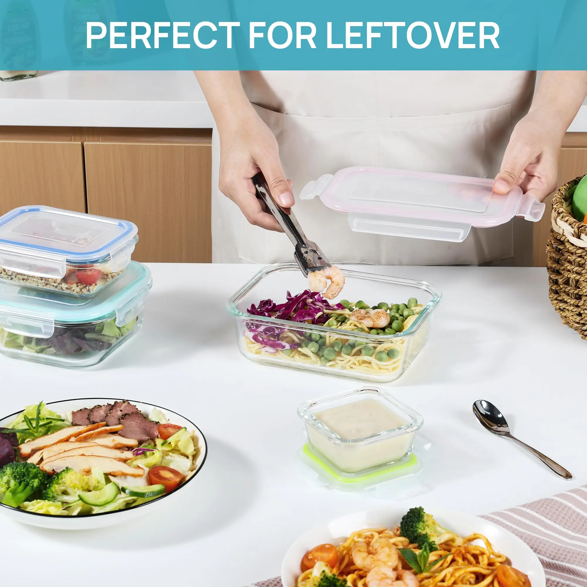 Glass Food Lunch Box Containers