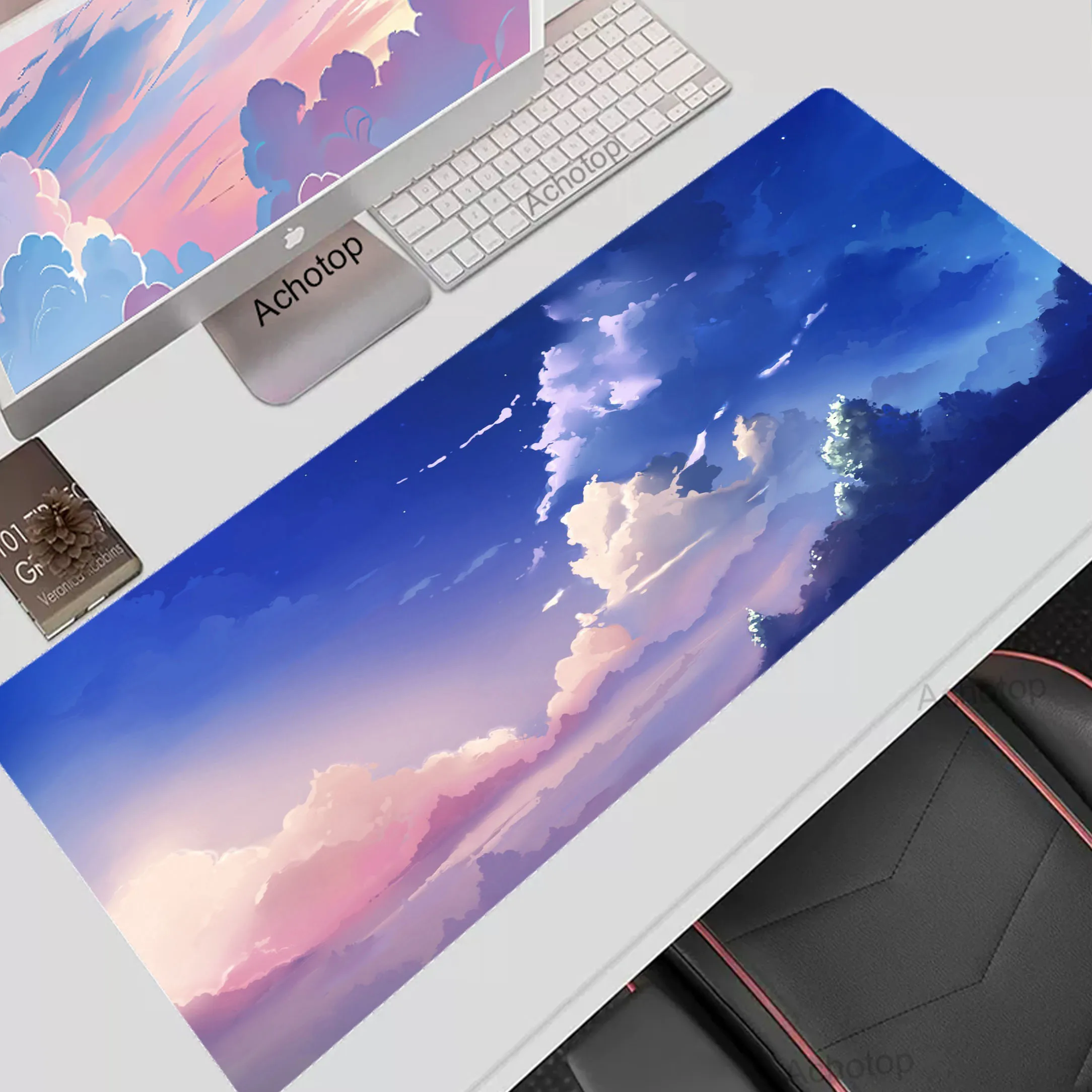 

Cloud Art Mouse Mat 900x400 Large Mouse Pad Gamer Mousepad Anti-slip Rubber Mousemat Computer Game Desk Mats Pc Keyboard Pads