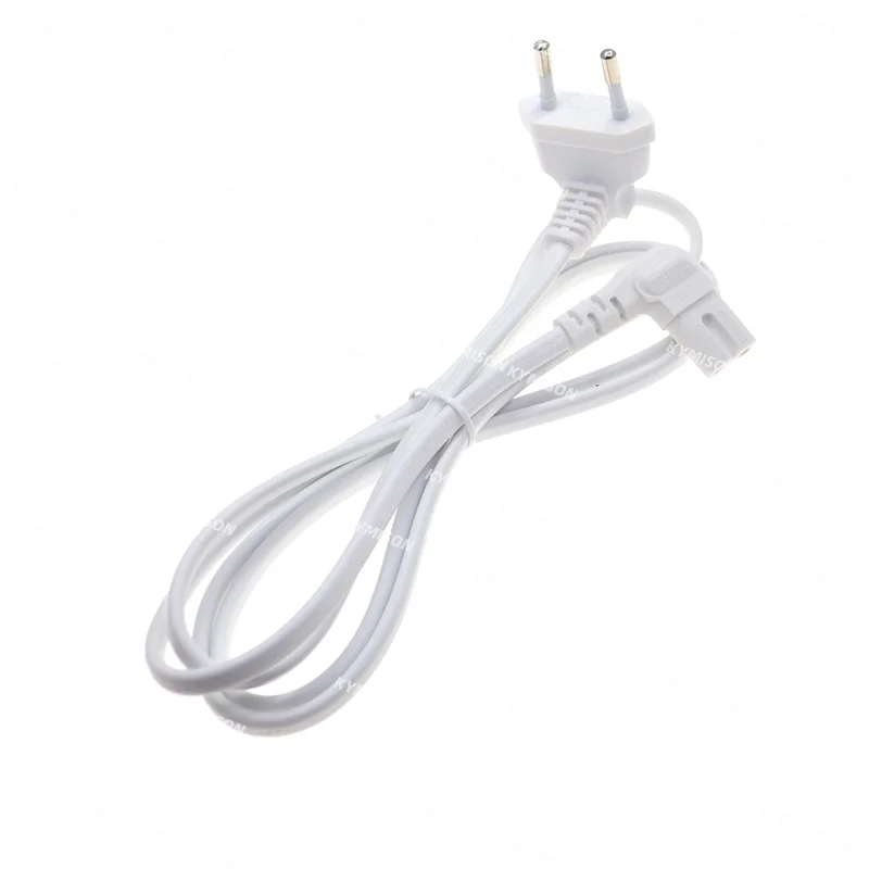 EU Schuko CEE7/16 to IEC320 C7 Angle Converter Angle Extension Cable for Samsung Philips Sony LED TV Figure8 AC Power Cord - 3