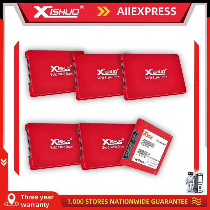 Xishuo Wholesale Price SSD Hard Drive Disk 2.5 INCH SATA 3.0 SSD 512GB