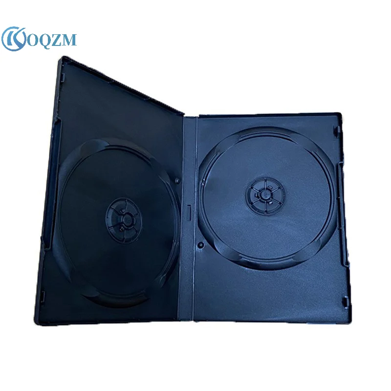 CD DVD Storage Case CD DVD Storage Bag DVD Box Empty CD Case PP Plastic CD Case Capacity 1-2 Discs 1Pcs