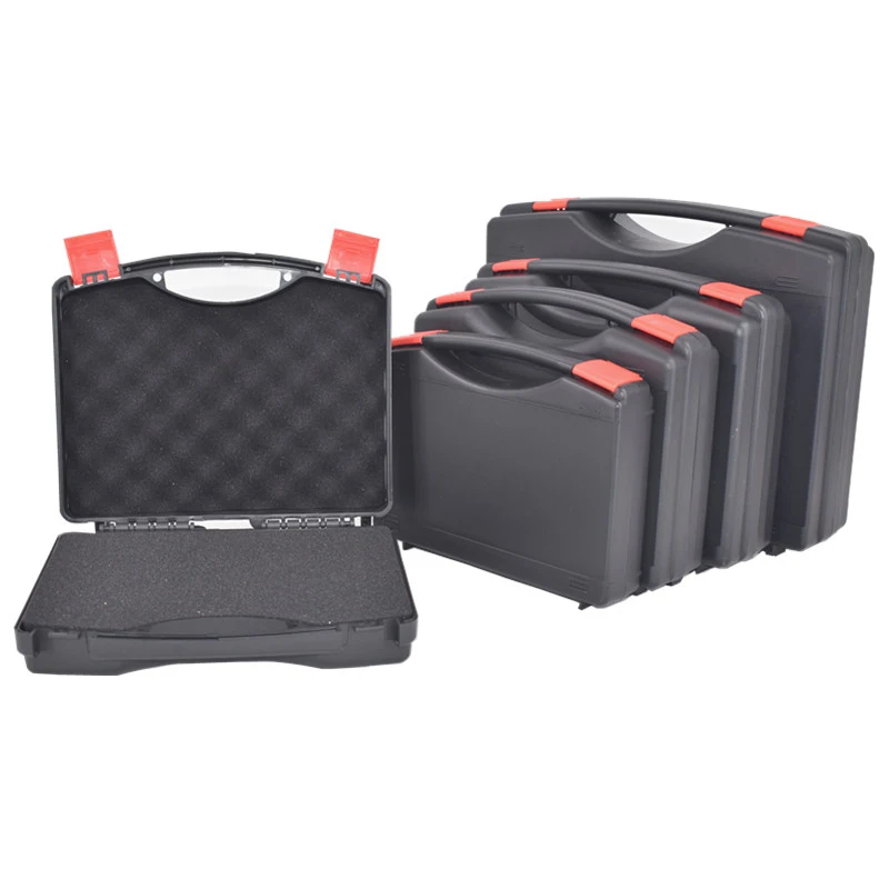 bucket tool bag New Tool bags Portable Plastic Tool Case Safety Protection Suitcase Equipment Instrument Case Outdoor Box with Pre-Cut foam best electrician tool bag