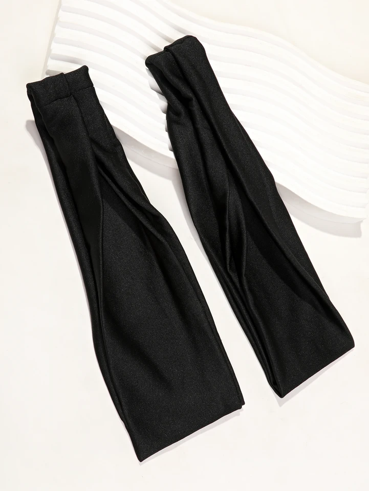 Fasce Per Capelli Annodate Boho Per Donna – 6 Pezzi Elastiche, Antiscivolo, Per Sport E Tempo Libero