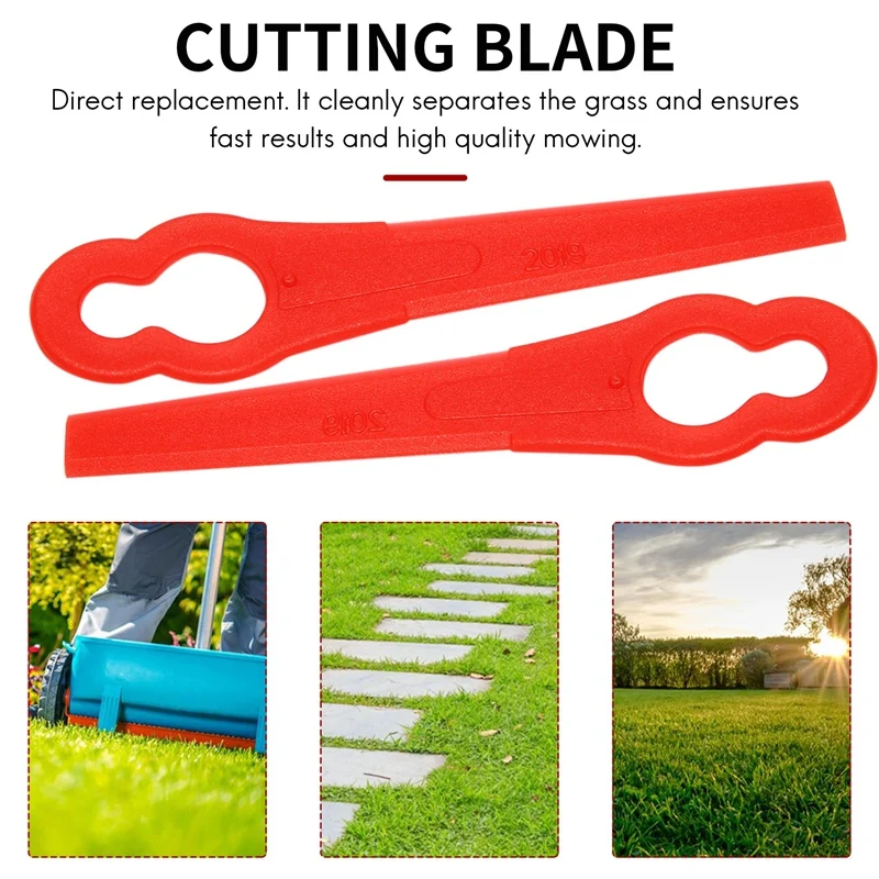 Lawn Mower Trimmer Blade 80Pcs