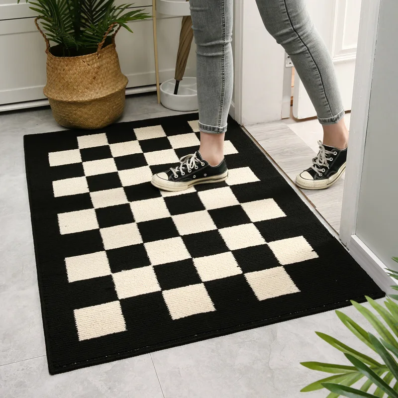 Front Door Mat Welcome Mats Indoor Outdoor Rug Entryway Mats for Shoe Scraper Ideal for Inside Outside Home High Traffic Area 2