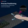EXCO Gaming Mouse Pad Large with Stitched Edge Non-Slip Rubber Base Extended Desk Mat Keyboard Mousepad for Office Home Computer 2