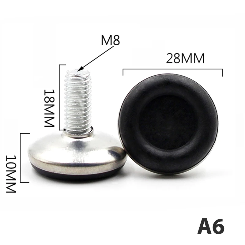 Adjustable Levelling Machine and Furniture Feet (Set of 4)
