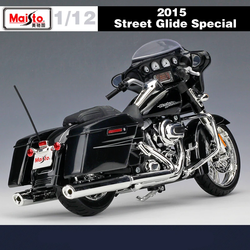 Maisto 1:12 Harley-Davidson 2015 Street Glide Special Alloy Motorcycle Model Diecast Classic Motorcycle Model Collectible Gifts 5