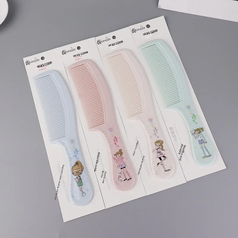 مشط مبتكر جديد يتوهج في الظلام، مشط شعر عصري مضاد للكهرباء الساكنة للاستخدام المنزلي، قص شعر مستقيم، مبيعات مباشرة