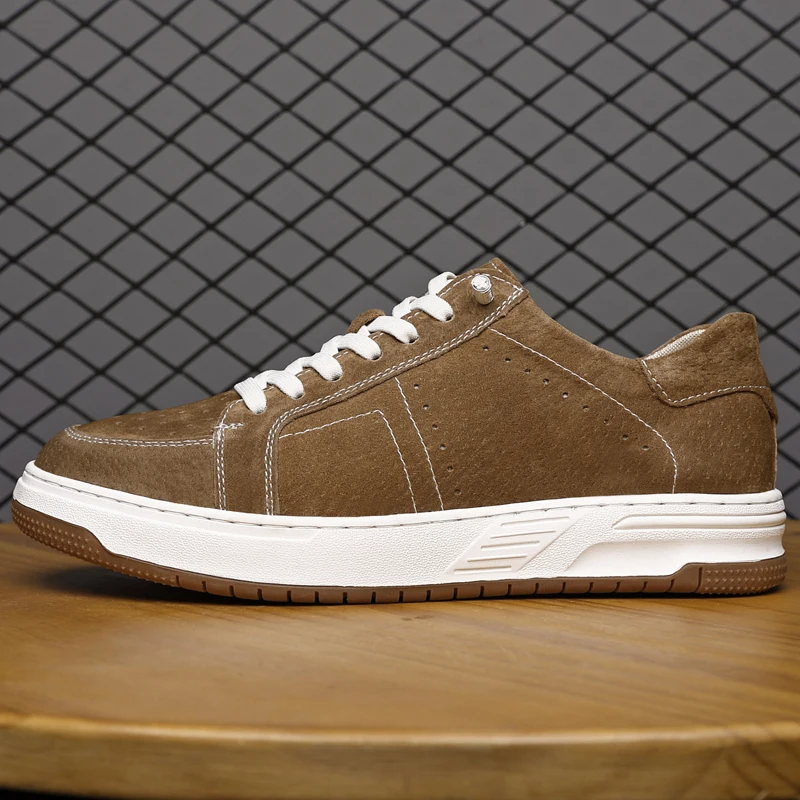 Leather Shoes For Man Genuine Leather Casual Shoes Fashion Business Oxford High Quality Designer Work