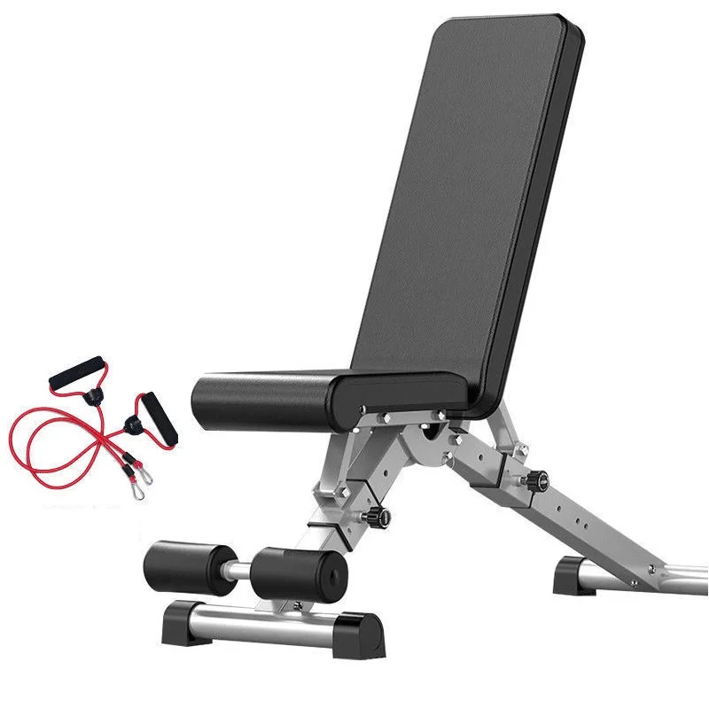High Quality Home Fitness Exercise Gym Training Equipment Indoor Adjustable Folding Fitness Bench Dumbbell Bench Sit-up Stool