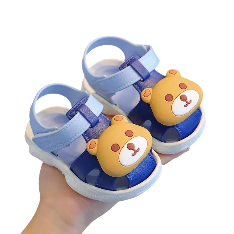 Sandalias Shoes for Girl Children Sandals Garden Shoes New Summer Cartoon Boy Beach Shoe Soft Soled Girls Walking Shoe Baby