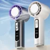 2024 New Semiconductor Refrigeration High-speed Handheld Electric Fan 4000mAh USB Portable Rechargeable Outdoor Small Fan 1