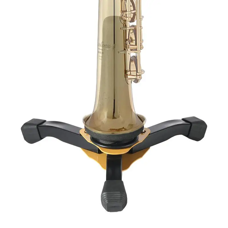

Саксофоновая подставка сопрано, складной нескользящий держатель, аксессуары для ветровых инструментов, портативный кронштейн для кларнета, саксофона