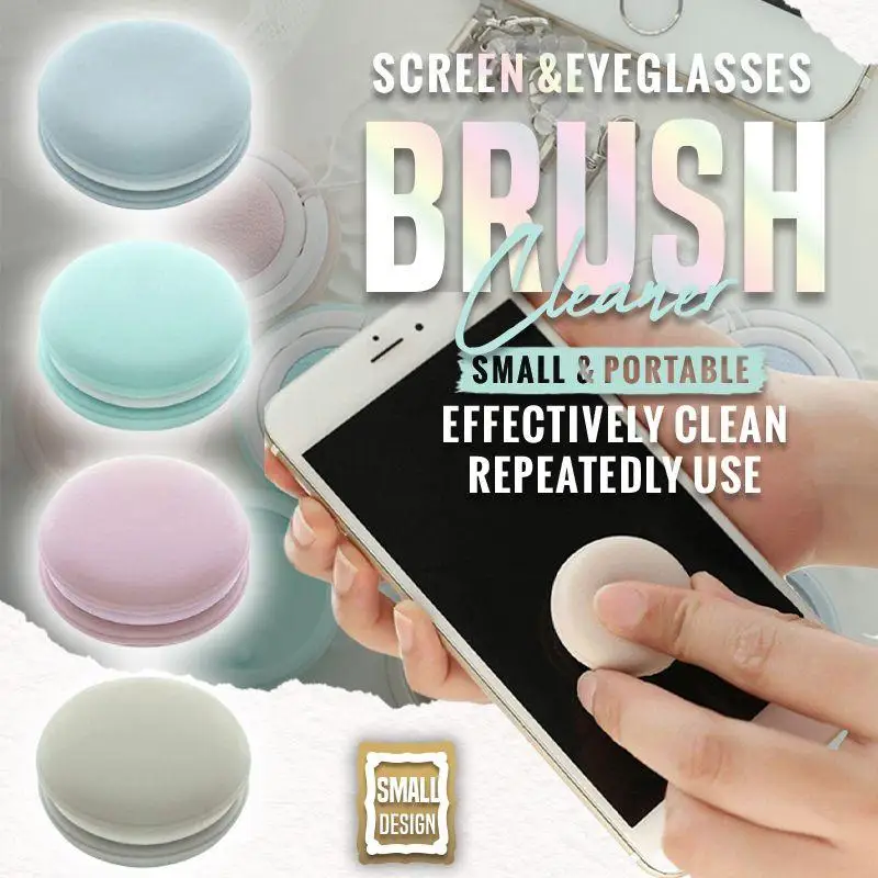 

Mobile Phone Screen Cleaning Wipe Spectacles Cleaner Screen Cleaning Brush Eyeglasses Cleaner Glasses Screen Rub Cleaning Tool