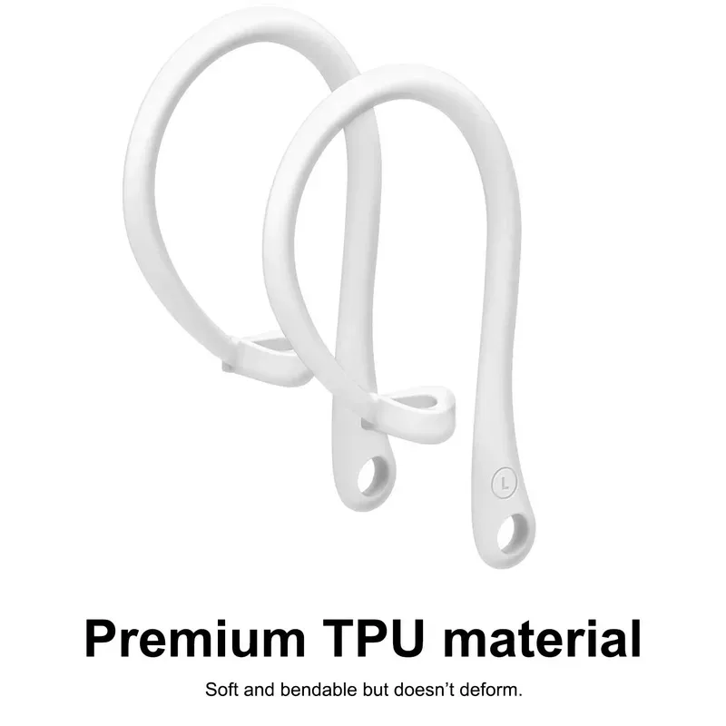 Ergonomic Anti-Slip Ear Hooks for Earbuds (1/2/4 Pairs)