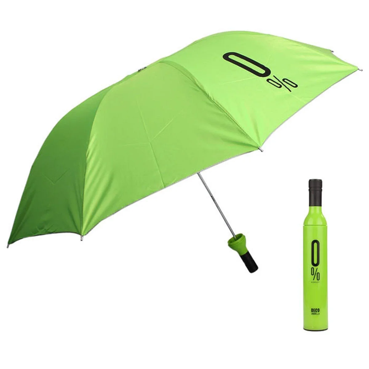 

Fashion Bottle Folding Umbrella Sun UV Protection Umbrella Outdoor Camping (Random Color)