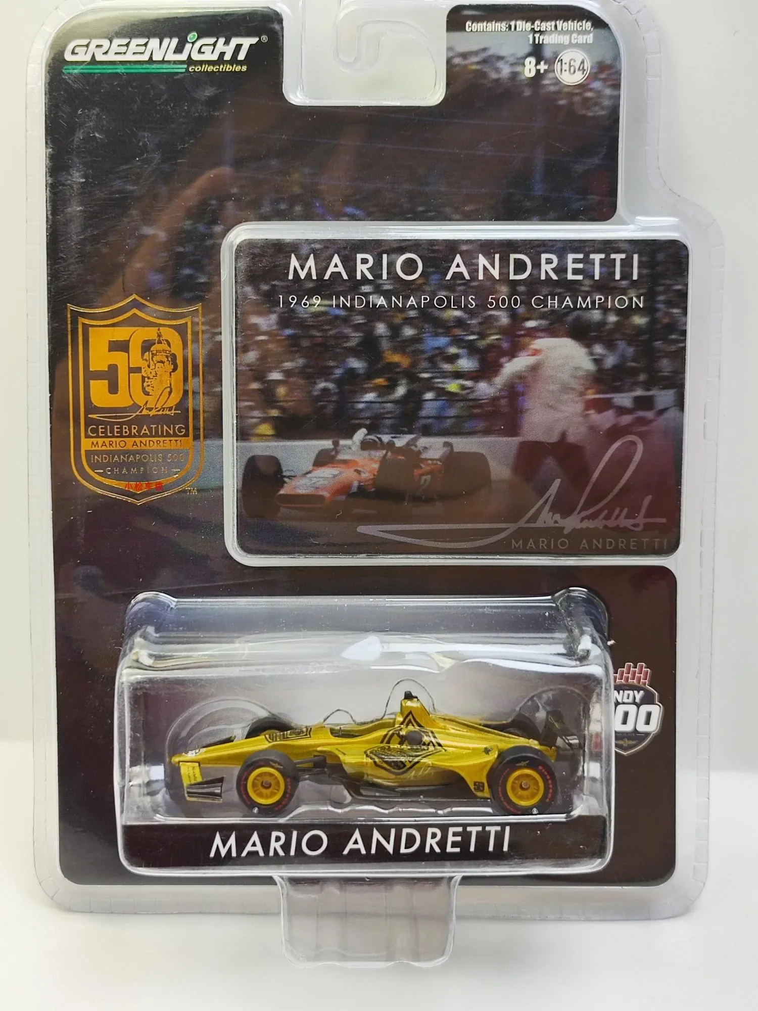 Modello 1:64 Mario Andretti/50Th Anniversary Houston 500 Champion Car Model