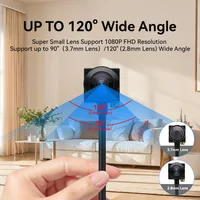 PEGATAH Mini USB Camera  Webcam with 2.8/3.7mm Lens 1080P HD Webcams for PC Mini Camera CCTV Outdoor Video Security Camcorder - Image 3