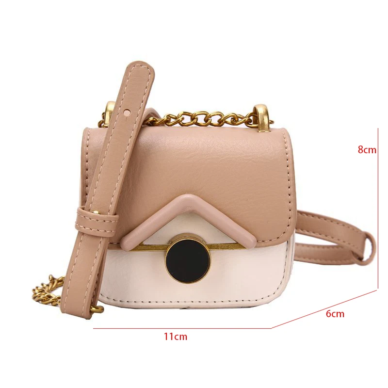 Mini Crossbody Tassen Voor Vrouwen Hoge Kwaliteit Zakken Luxe Keten Schouder Coin Mini Portemonnee Leuke Kleine Vierkante Doos Lipstick Zak dames