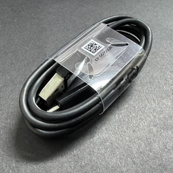 High - Speed Samsung USB Power Adapter with 15W Fast Charging Type - C Cable - Black Only Cable