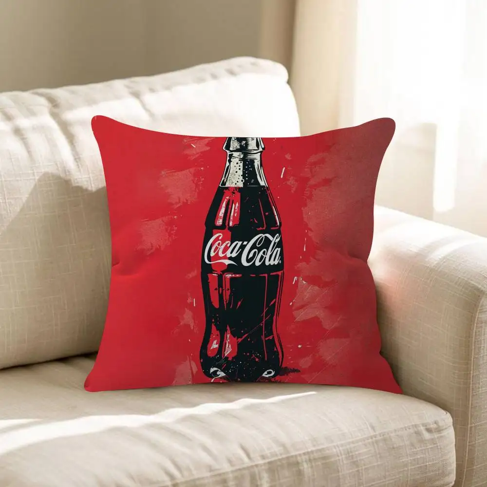 Soda Water C-Coca-C-Cola personalisierter Kissenbezug für Kinderzimmer, wilde Party-Dekoration, Kissenbezug für Kinder, Geburtstagsgeschenk – Detail 16