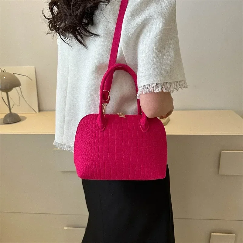 Leisure Commuter Crossbody Bag for Women Shell Bag Spring New Fashion Simple Handbag Shoulder Bag Women Purse Сумка Женская