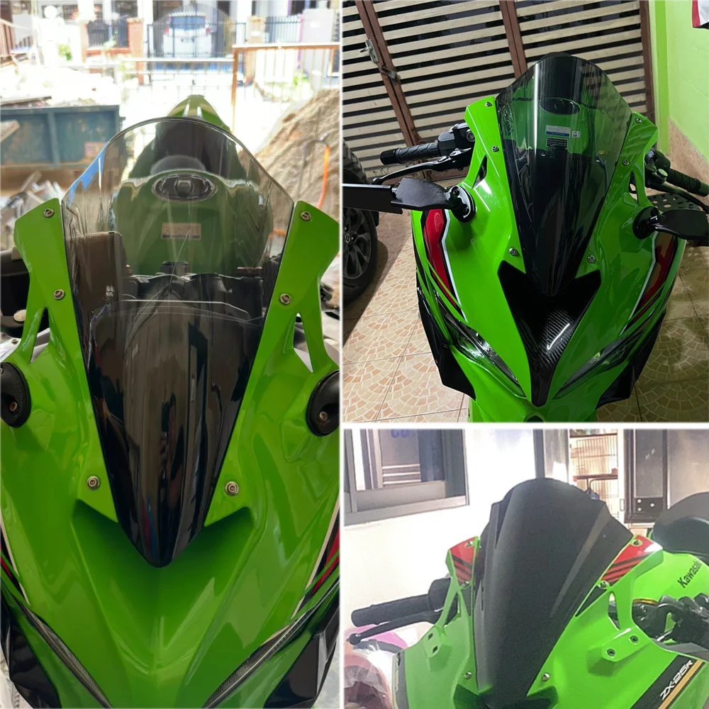 カワサキ用ウィンドスクリーンデフレクターシールド,zx4r,zx25r
