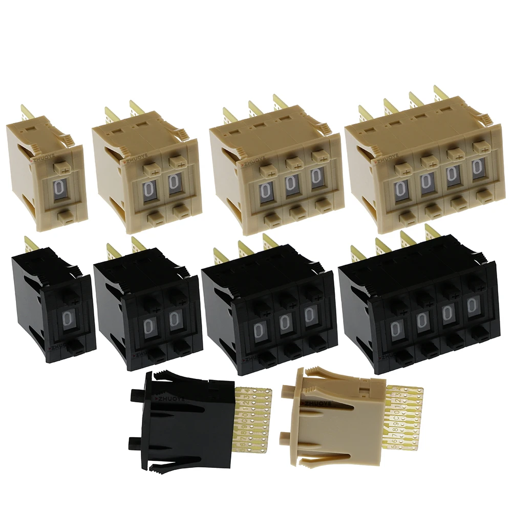 MK-1 BCD 0-9 coding switch 0-9 code toggle switch 1/2/3/4 digital 11 contacts