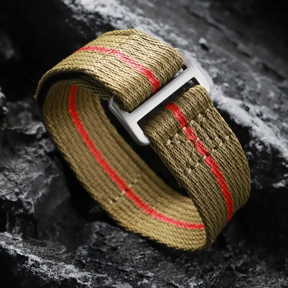 Durable Nylon Military Sport Wristband - Women's & Men's Replacement Canvas Watch Strap